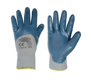GUANTO POLIEST. SPALMATO NITRILE 3/4