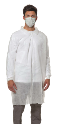 CAMICE BIANCO PLP 30GR. C/POLSINO CE