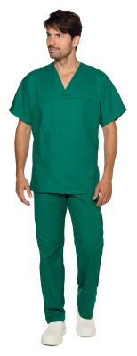 PANTALONE C/ELAST.COTONE VERDE