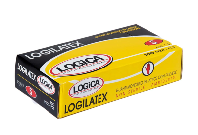 GUANTI LATTICE AQL1,5 100PZ C/POL