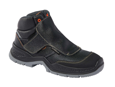 SCARPA ALTA PELLE NERA C/COPRIMETAT.S3S FO SR