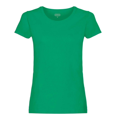 T-SHIRT DONNA GIROCOLLO 135 GR COTONE VERDE
