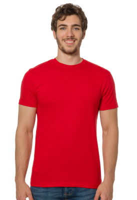 T-SHIRT COTONE 135 GR TUBOLARE ROSSA