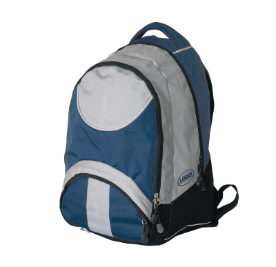 ZAINO NYLON 50X17.5X33 BLU/GRIGIO