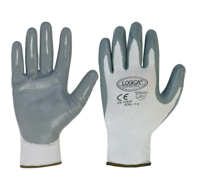 GUANTO SPALMATO IN NITRILE GRIGIO