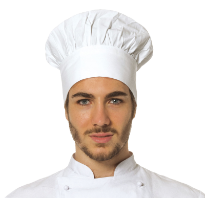 CAPPELLO CUOCO A FUNGO BIANCO