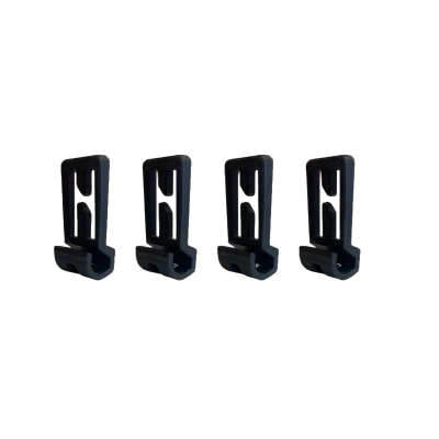 GANCETTI DI FISSAGGIO PER ELMETTO 4 PZ PER LAMP1