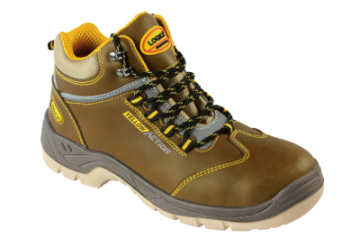 SCARPA ALTA PELLE MARRONE S3S FO SR