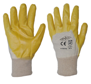 GUANTO NBR LEGGERO P/M GIALLO