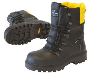 STIVALETTO PELLE NERA ANTITAGLIO WRU HRO
