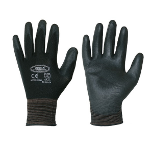 GUANTO NYLON NERO POLSO MAGLIA