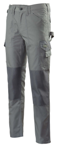 PANT.POLY/COTONE 240GR. GRIGIO C/TASCONI