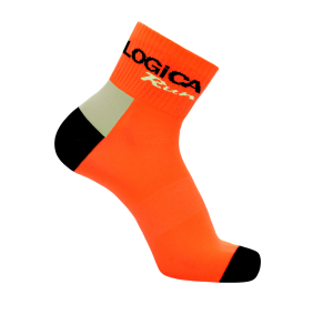 MINI CALZINO LEGGERO ARANCIO FLUO