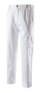 PANTALONE COTONE C/TASCONE BIANCO