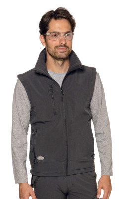 GILET SOFT-SHELL GRIGIO