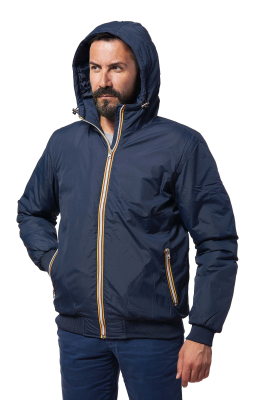 GIUBBINO IN NYLON BLU