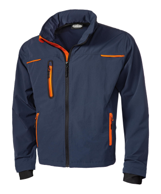 GIUBBINO STRETCH BLU/ARANCIO 140GR.C/BOX