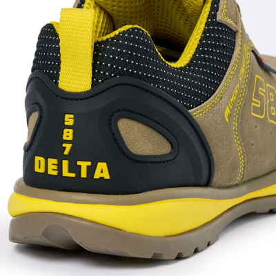 SCARPA BASSA  SCAMOSCIATA BEIGE S1P SRA