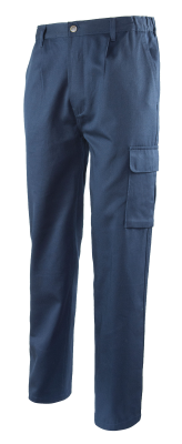 PANTALONE FUSTAGNO BLU C/TASCONI