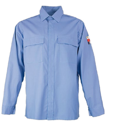 CAMICIA MULTINORMA M/LUNGA AZZURRA
