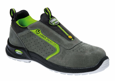 SCARPA BASSA GRIGIA/VERDE S/LACCI S1PS FO SR ESD