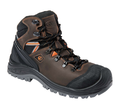 SCARPA ALTA FIORE MARRONE RINFORZATA S3