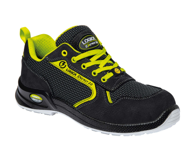 SCARPA BASSA NERO/GIALLO FLUO S3S FO SR ESD