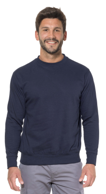 FELPA COTONE/POLY PARICOLLO BLU NAVY