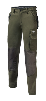 PANT.STRETCH OLIVA 140 GR.C/BOX