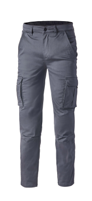 PANT. POLYCOTONE STRETCH GRIGIO 240 GR.