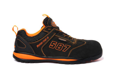 SCARPA BASSA NABUK NERA S3 SRA