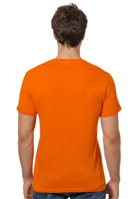 T-SHIRT COTONE 135 GR TUBOLARE ARANCIO
