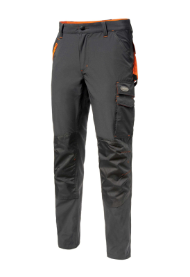 PANT.90%POLIAM 10%SPANDEX GRIGIO/ARANCIO