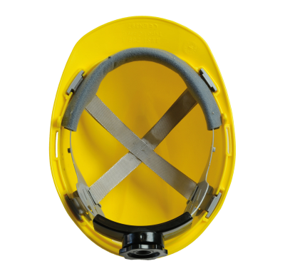 ELMETTO PONT.GIALLO C/SOTTOMENTO