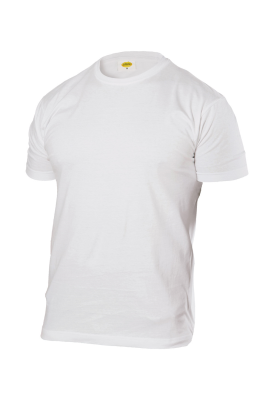 T-SHIRT COTONE 135 GR TUBOLARE BIANCA