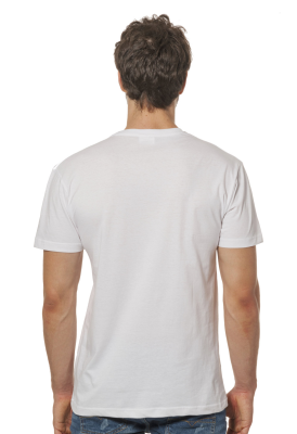 T-SHIRT COTONE 135 GR TUBOLARE BIANCA