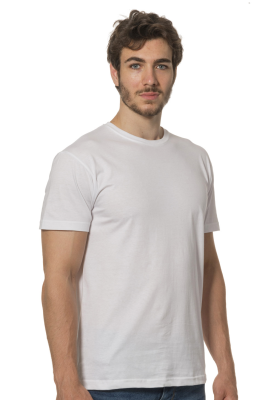 T-SHIRT COTONE 135 GR TUBOLARE BIANCA