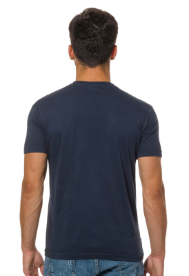 T-SHIRT COTONE 135 GR TUBOLARE BLU