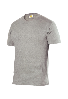 T-SHIRT GIROCOLLO 135 GR TUBOLARE GRIGIO