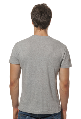T-SHIRT GIROCOLLO 135 GR TUBOLARE GRIGIO