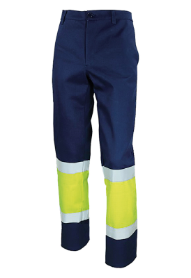 PANTALONE MULTINORMA PENTAVALENTE GIALLO/BLU