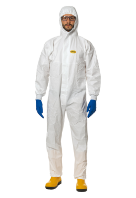 TUTA MONOUSO BIANCO 65GR TNT LAMINATO
