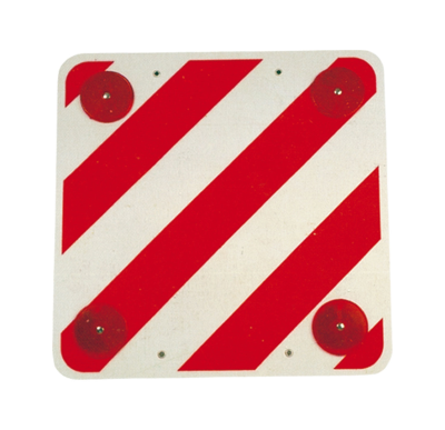 CARTELLO PLASTICA  CARICHI SPORGENTI