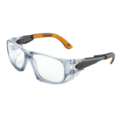 OCCHIALE LENTE PC TRASPARENTE ASTE REG