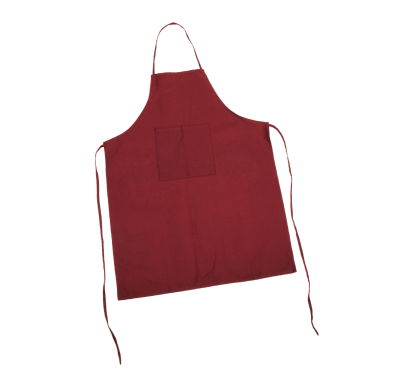 GREMBIULE IN COTONE 70X90 BORDEAUX