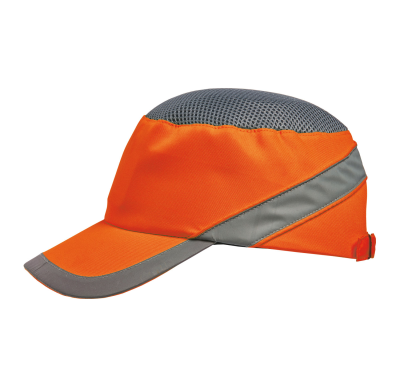 CAPPELLO ARANCIO HV CON PROT. ANTIURTO EN812