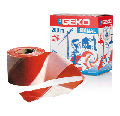 NASTRO SEGNALETICO B/R 200M SC