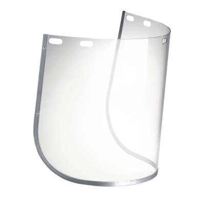 VISIERA POLICARB. TRASPARENTE 20x40CM.