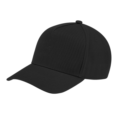 CAPPELLINO NERO 5 PANN. CON VISIERA