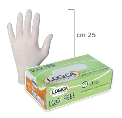 GUANTI LATTICE SENZAPOLVERE 100PZ